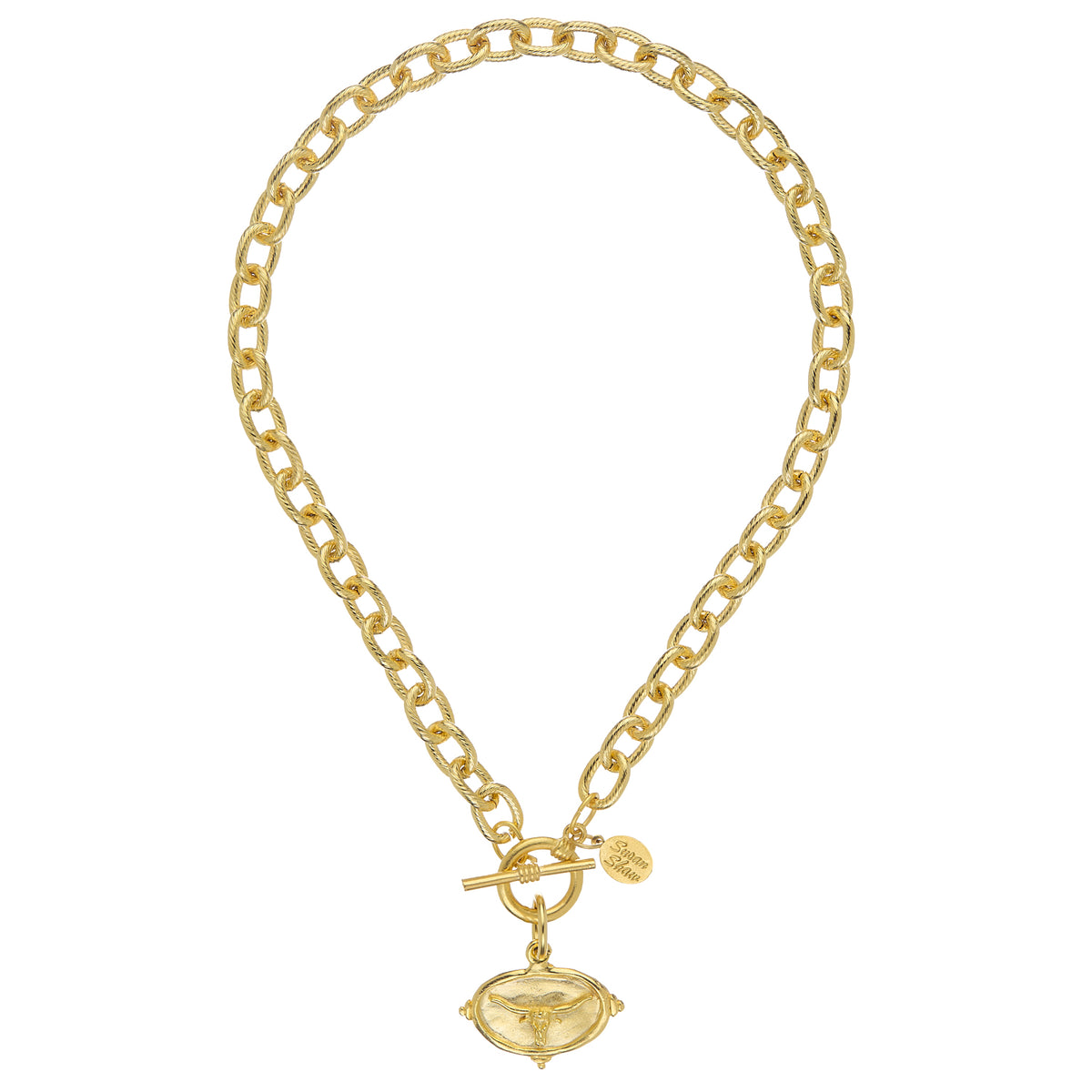 Longhorn Toggle Necklace