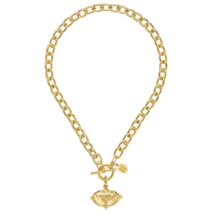 Longhorn Toggle Necklace