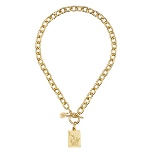 Bird Bam Mahjong Toggle Necklace