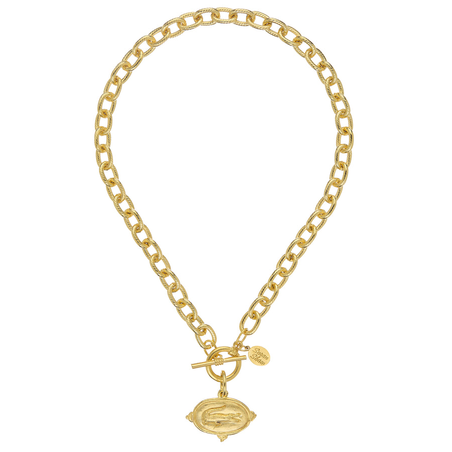 Alligator Toggle Necklace