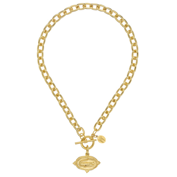 Alligator Toggle Necklace