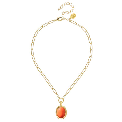 Caroline Paperclip Necklace
