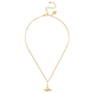 Small Wild Boar Paperclip Necklace