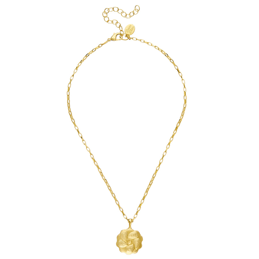 Oyster Plate Cable Necklace