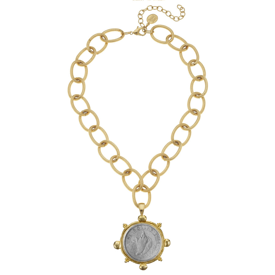 Bahamas Coin Necklace