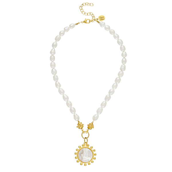 Erin Engraved Dove Necklace