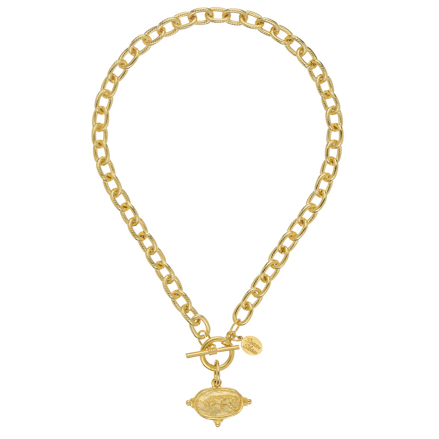 Tiger Toggle Necklace