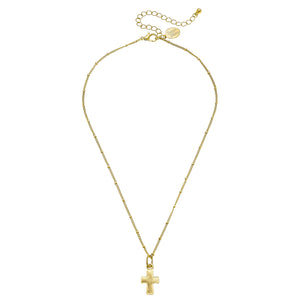 Dainty Small Cross Necklace