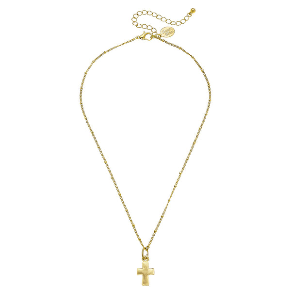 Dainty Small Cross Necklace