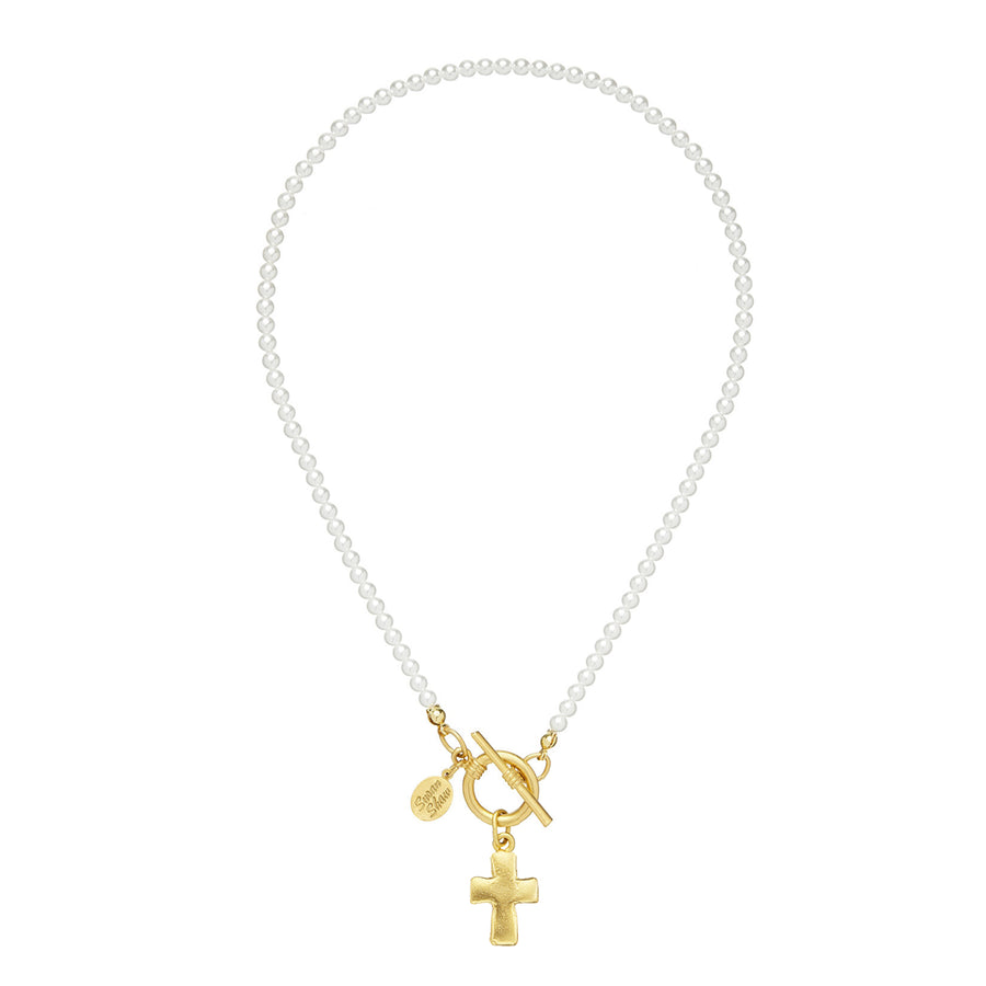 Small Cross Katie Necklace