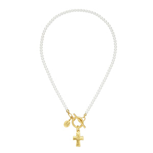 Small Cross Katie Necklace