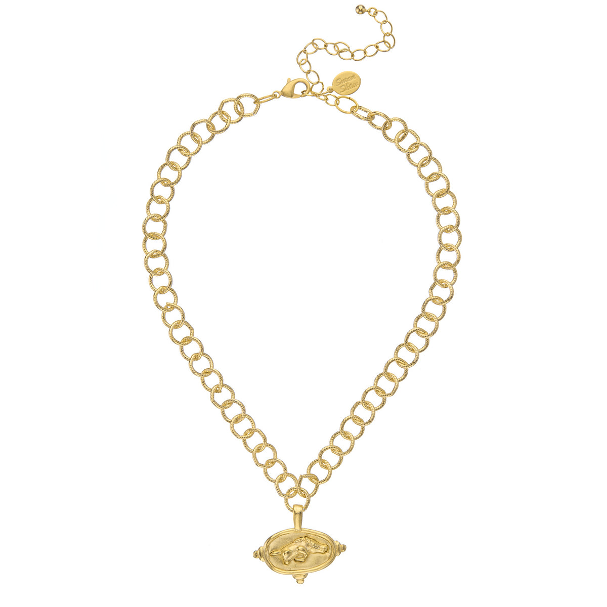 Wild Boar Intaglio Necklace