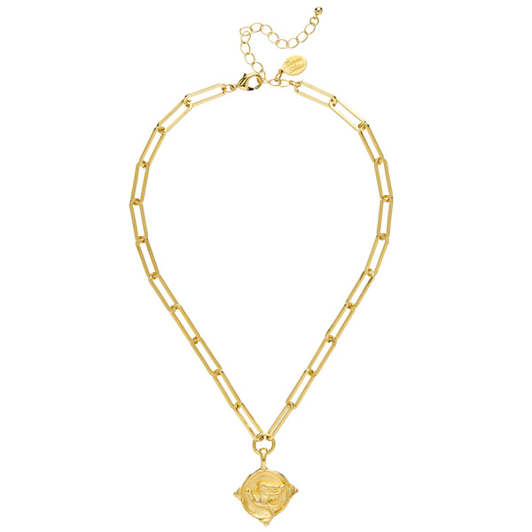 Dove Paperclip Necklace