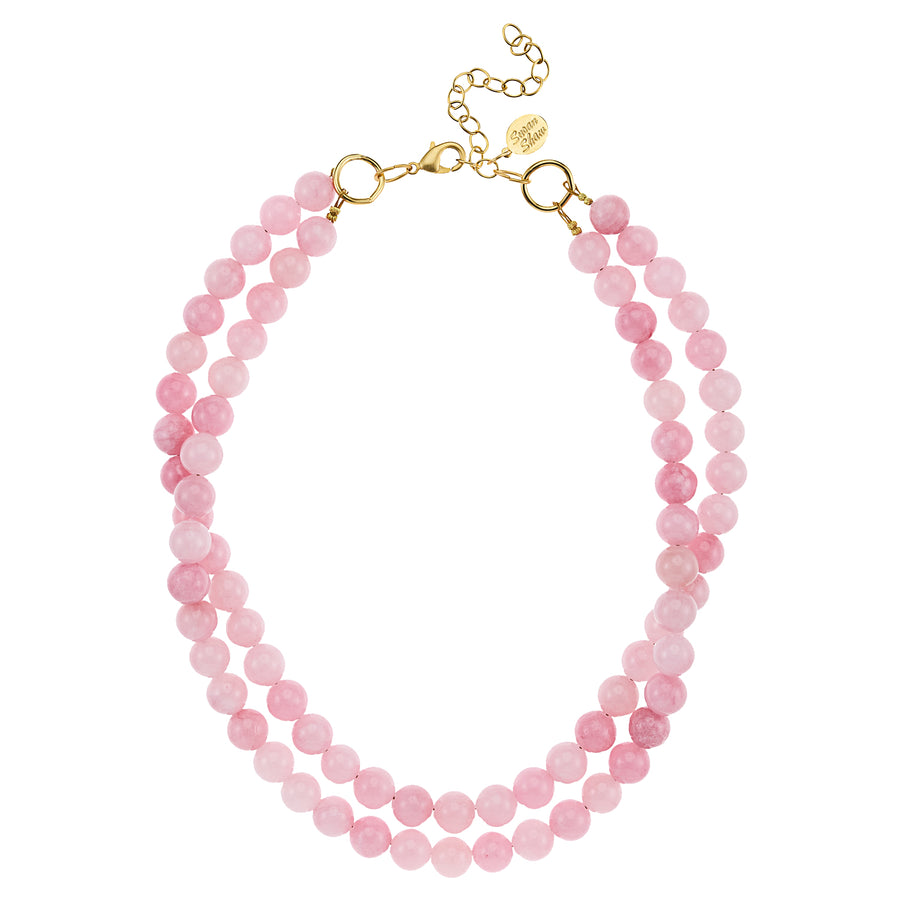 Jade Double Strand Necklace