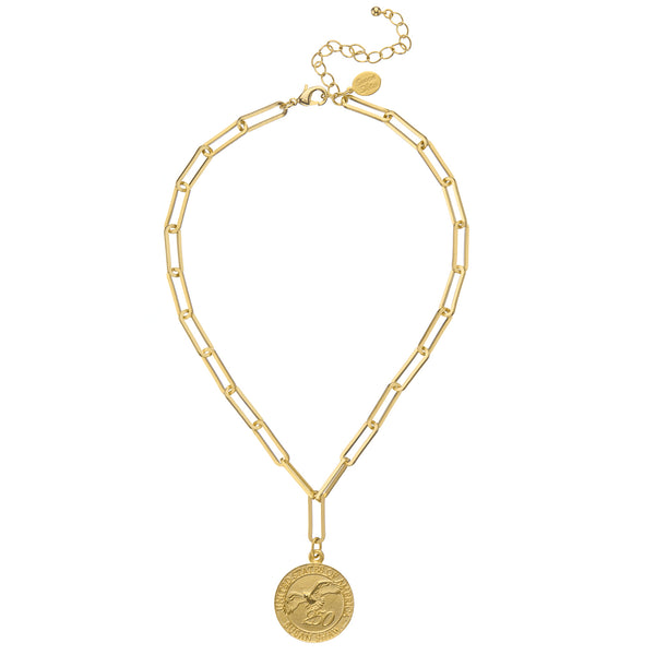 USA 250 Paperclip Necklace