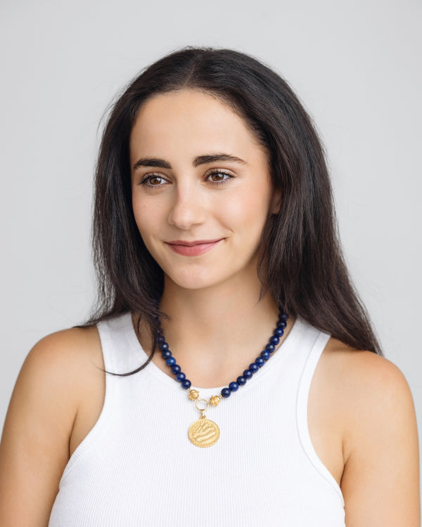 USA 250 Lapis Necklace - Susan Shaw