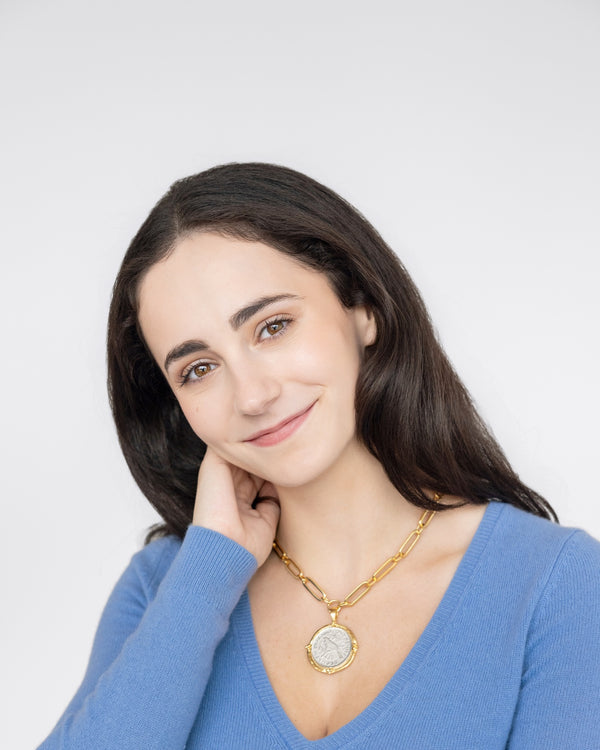 New Zealand Mixed Link Paperclip Necklace