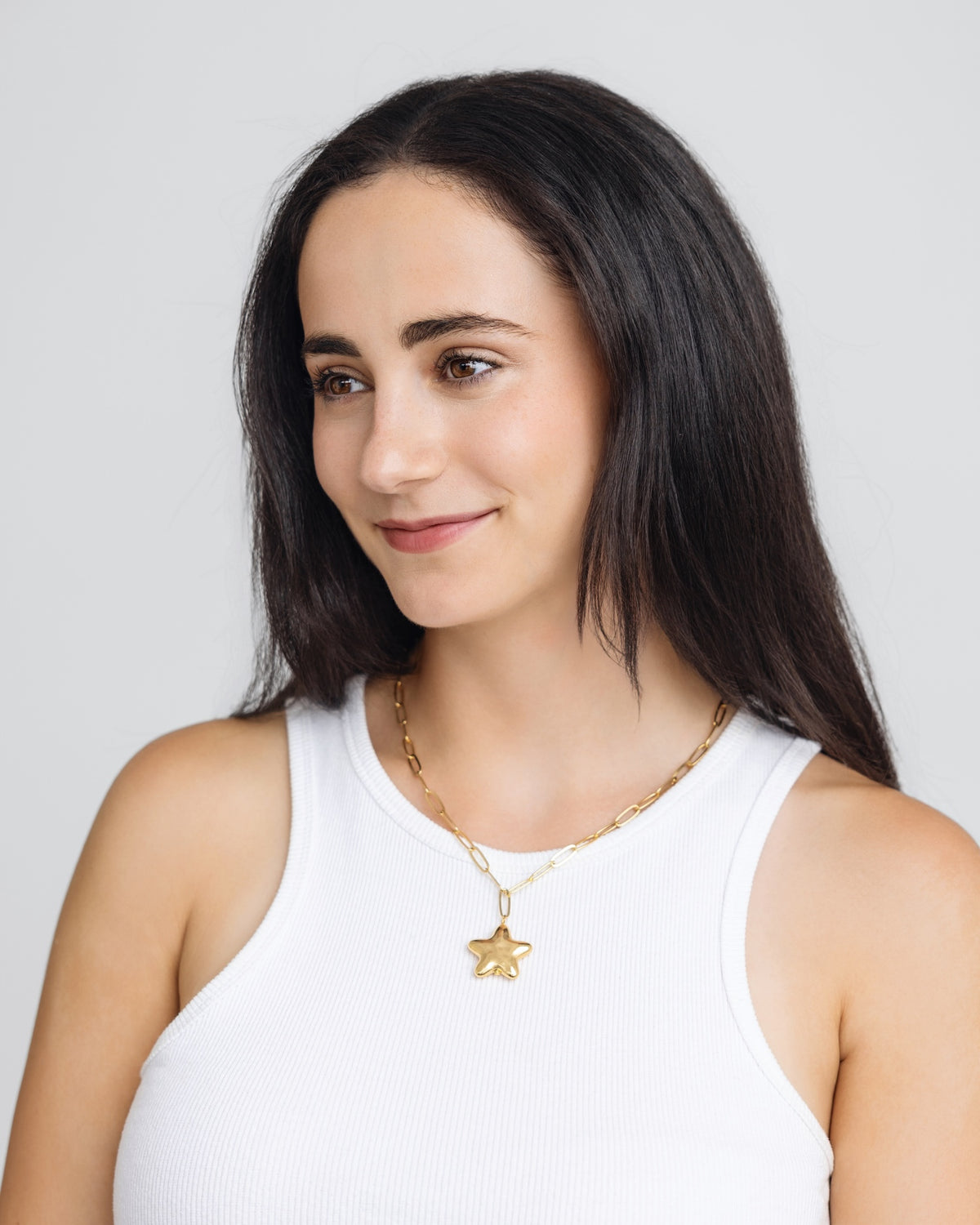 Pillow Star Necklace