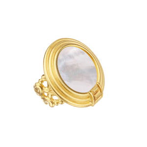 Mother of Pearl Roma Ring
