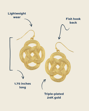 Woven Loop Earrings