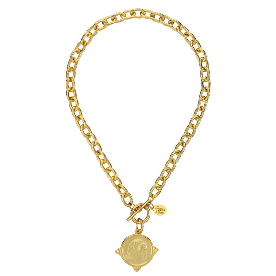 Spaniel Toggle Necklace