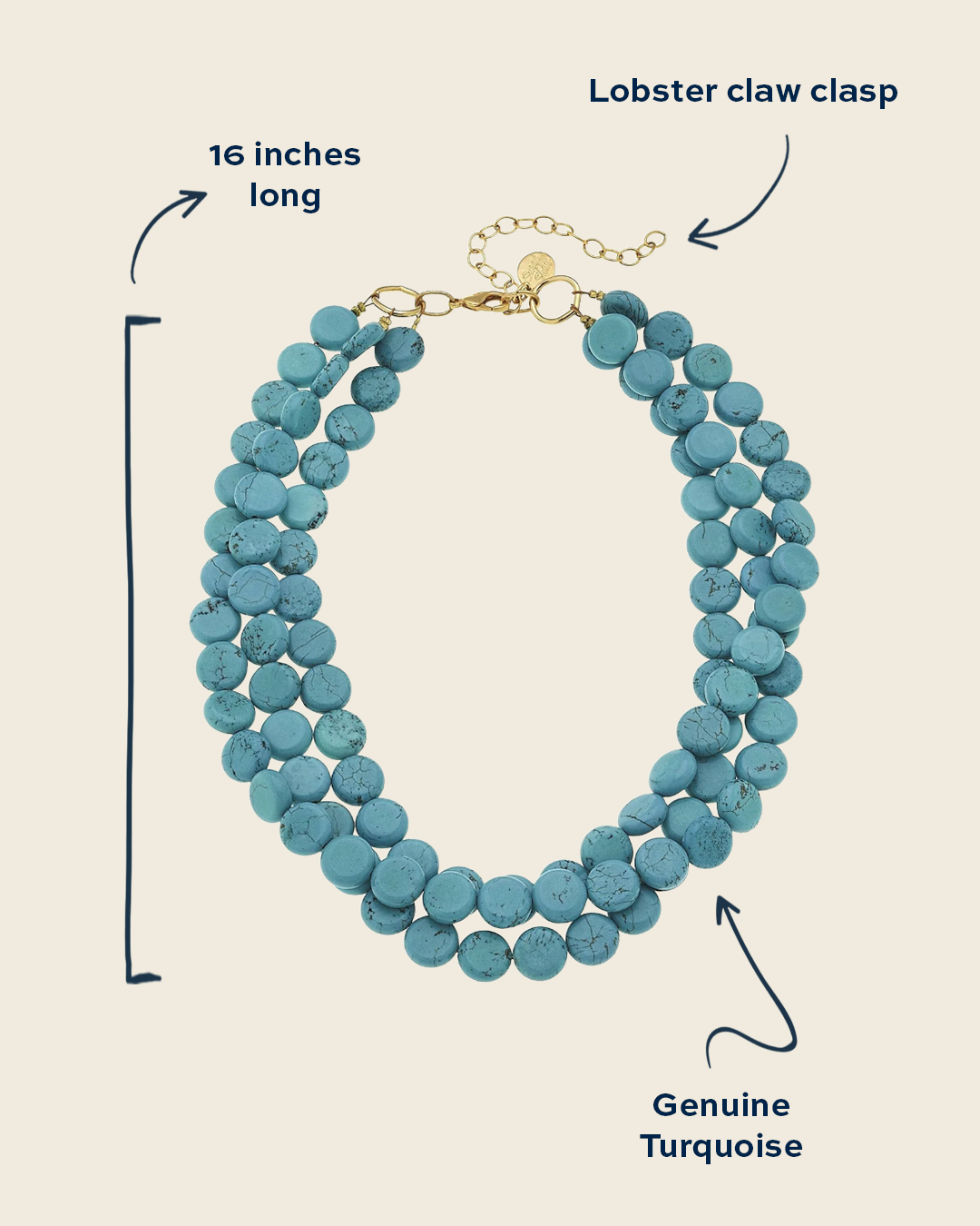Turquoise Statement Necklace