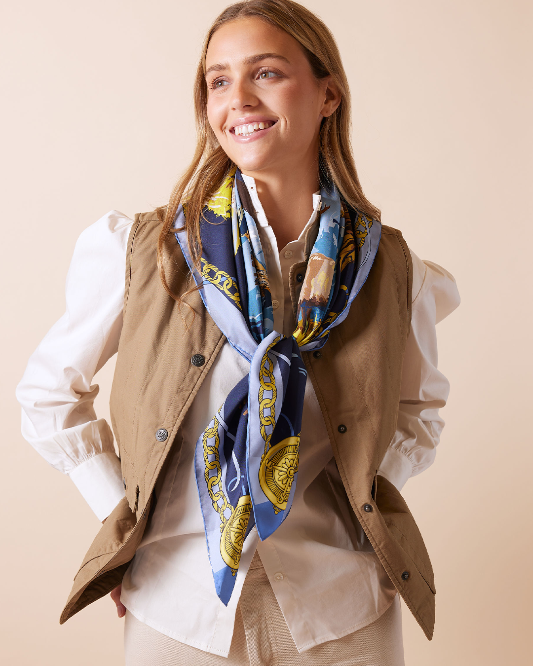 Sporting Club Silk Scarf