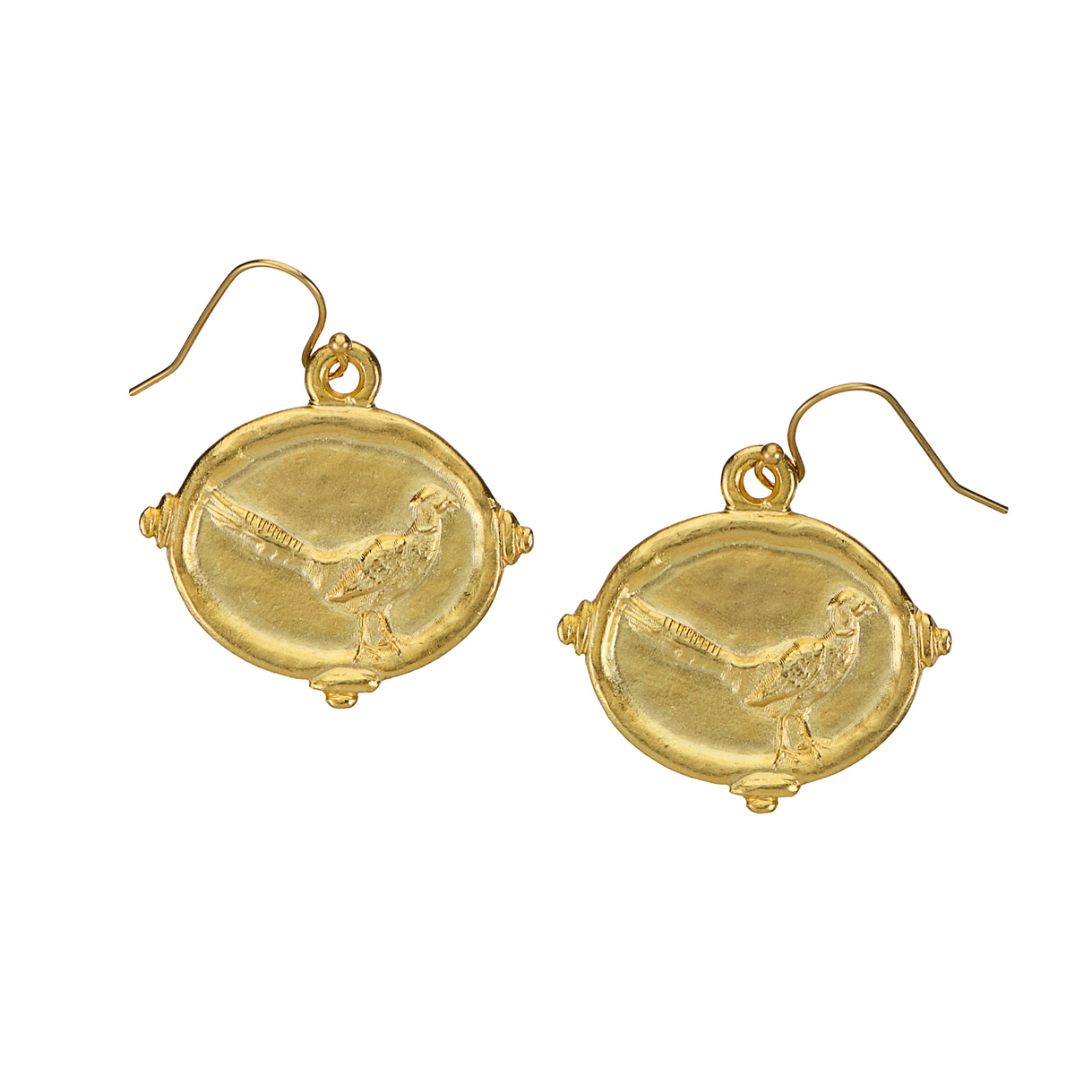 Pheasant Earrings