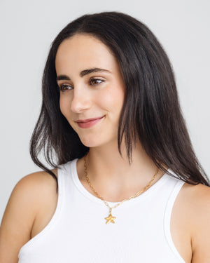 Petite Star Paperclip Necklace