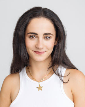 Star Paperclip Necklace