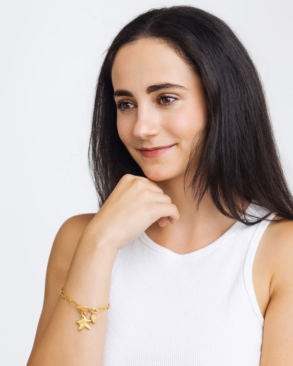 Petite Star Paperclip Bracelet