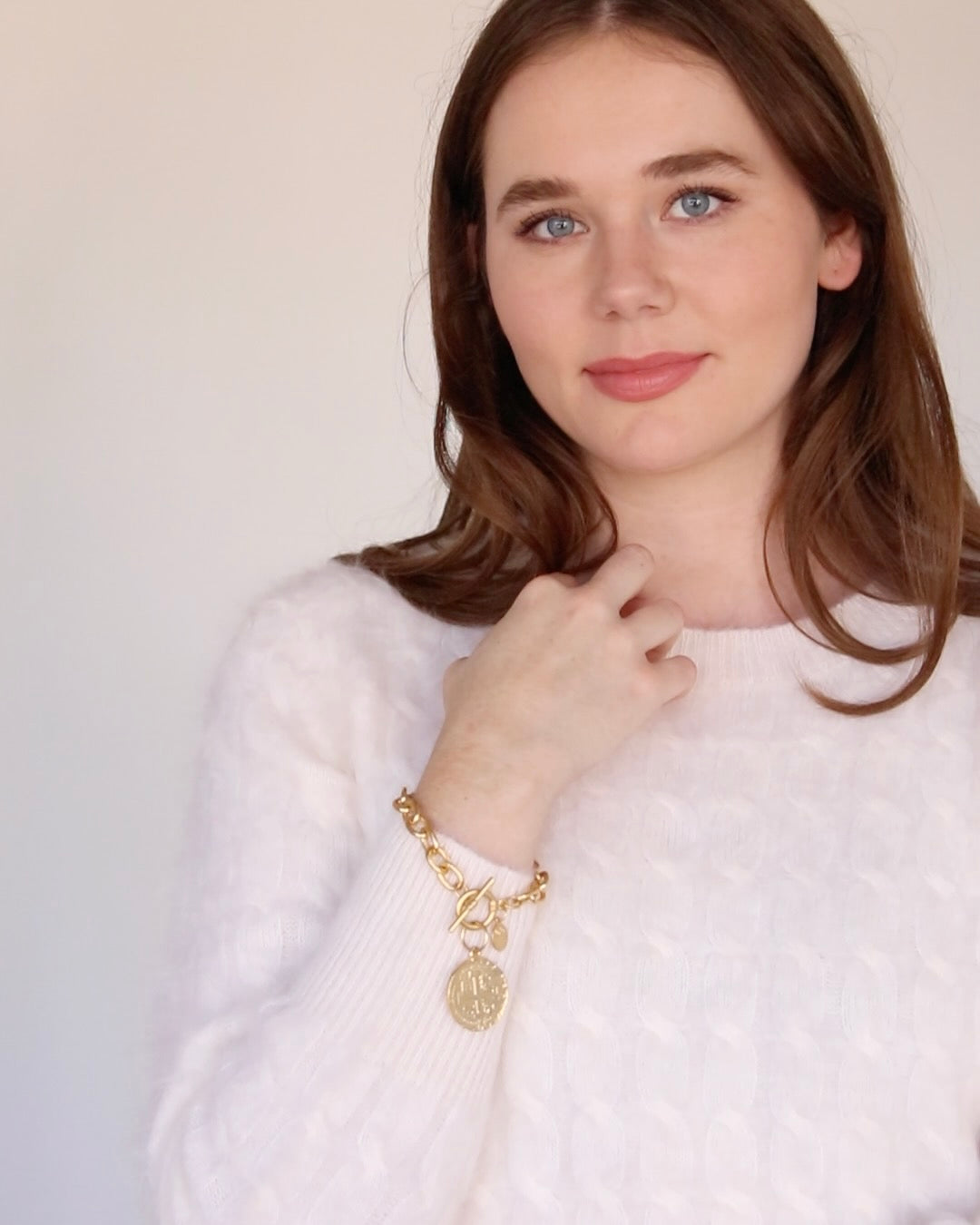 Peruvian Coin Toggle Bracelet