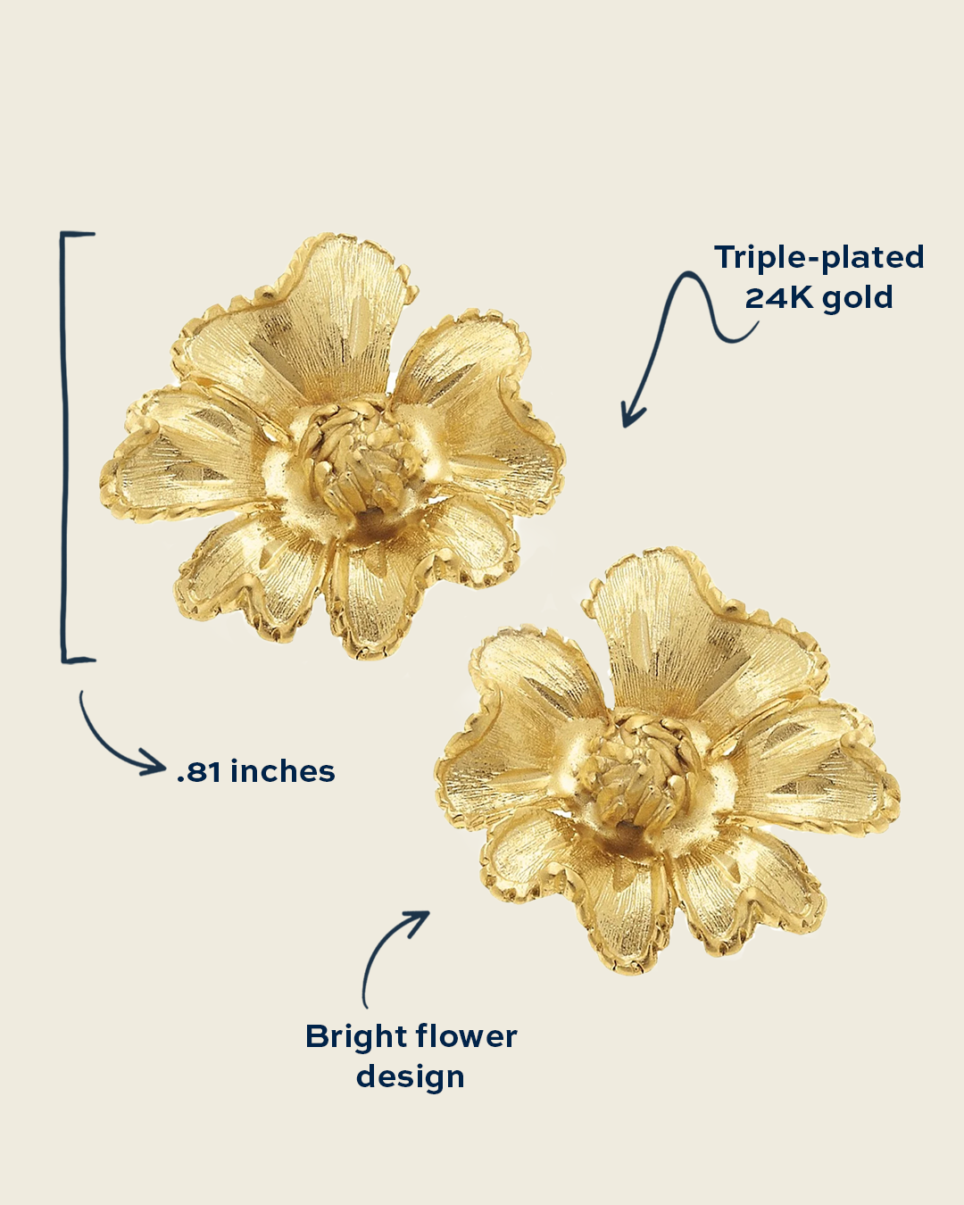 Marigold Studs