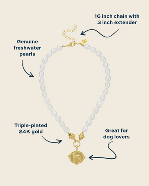 Retriever Pearl Necklace