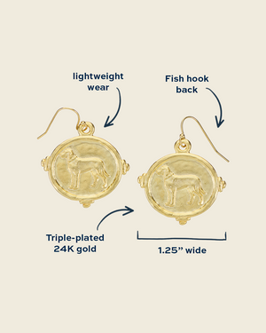 Retriever Earrings