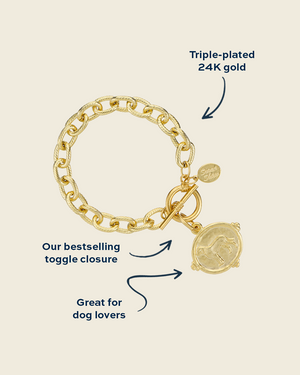Retriever Toggle Bracelet