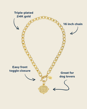 Retriever Toggle Necklace