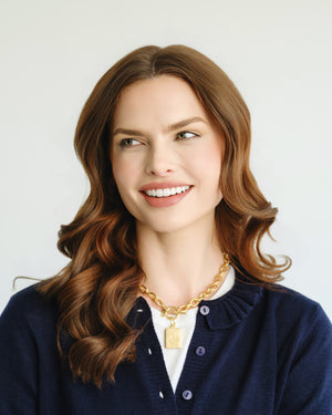 Bird Bam Mahjong Toggle Necklace