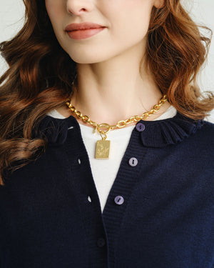 Bird Bam Mahjong Toggle Necklace