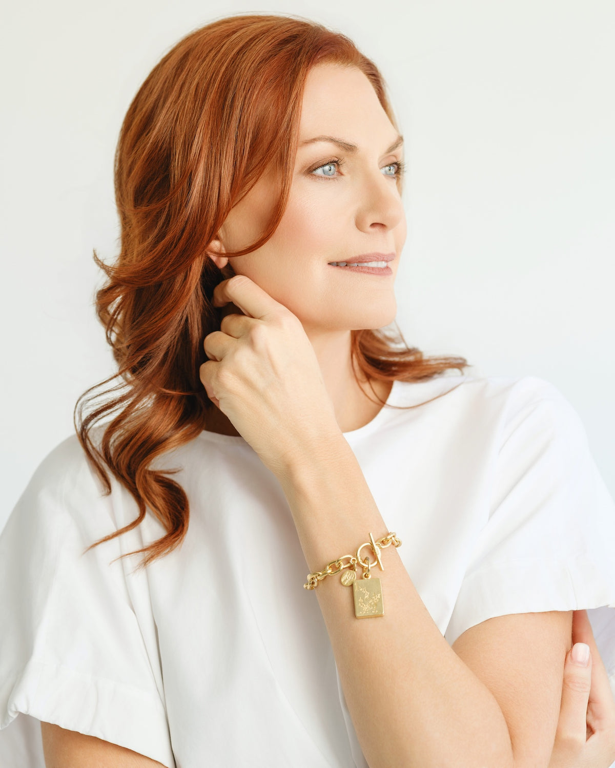 Bird Bam Mahjong Toggle Bracelet