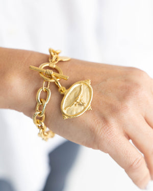 Longhorn Intaglio Bracelet