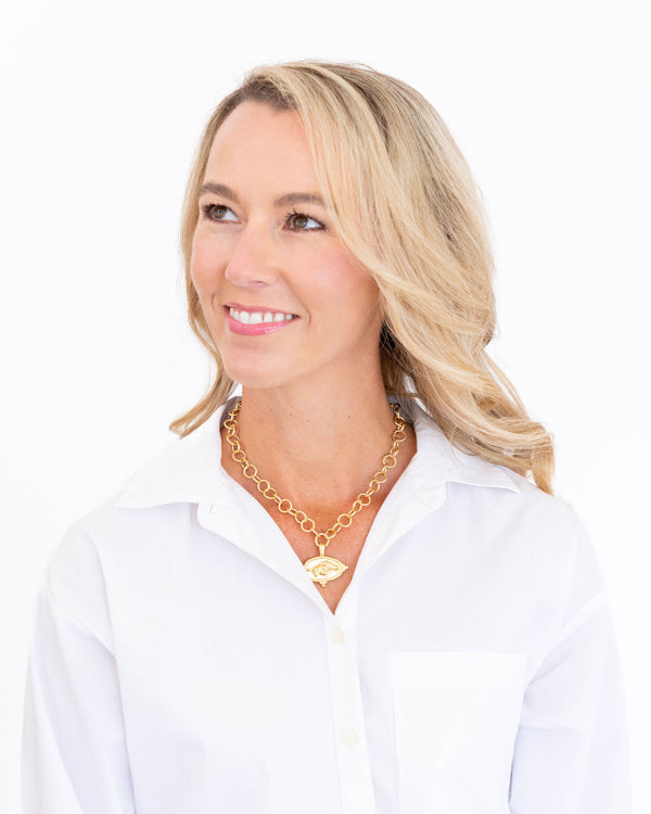 Wild Boar Intaglio Necklace