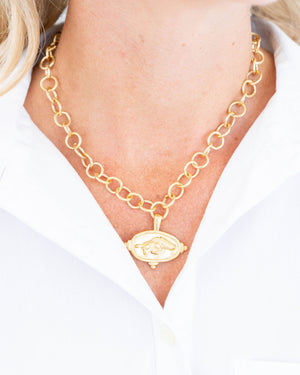 Wild Boar Intaglio Necklace