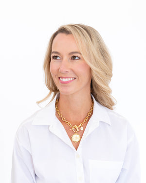 Felicity Pendant Toggle Necklace