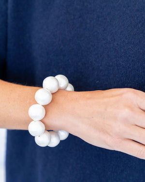 Lucille Cotton Pearl Bracelet