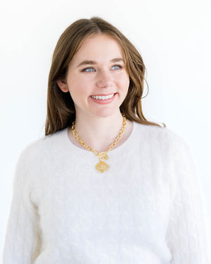 Equestrian Toggle Necklace