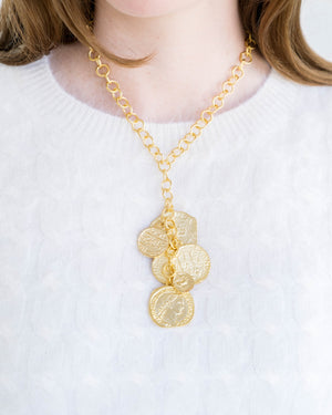 Layered Coin Necklace