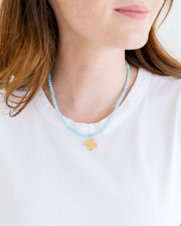 Alys Cross Necklace - Susan Shaw