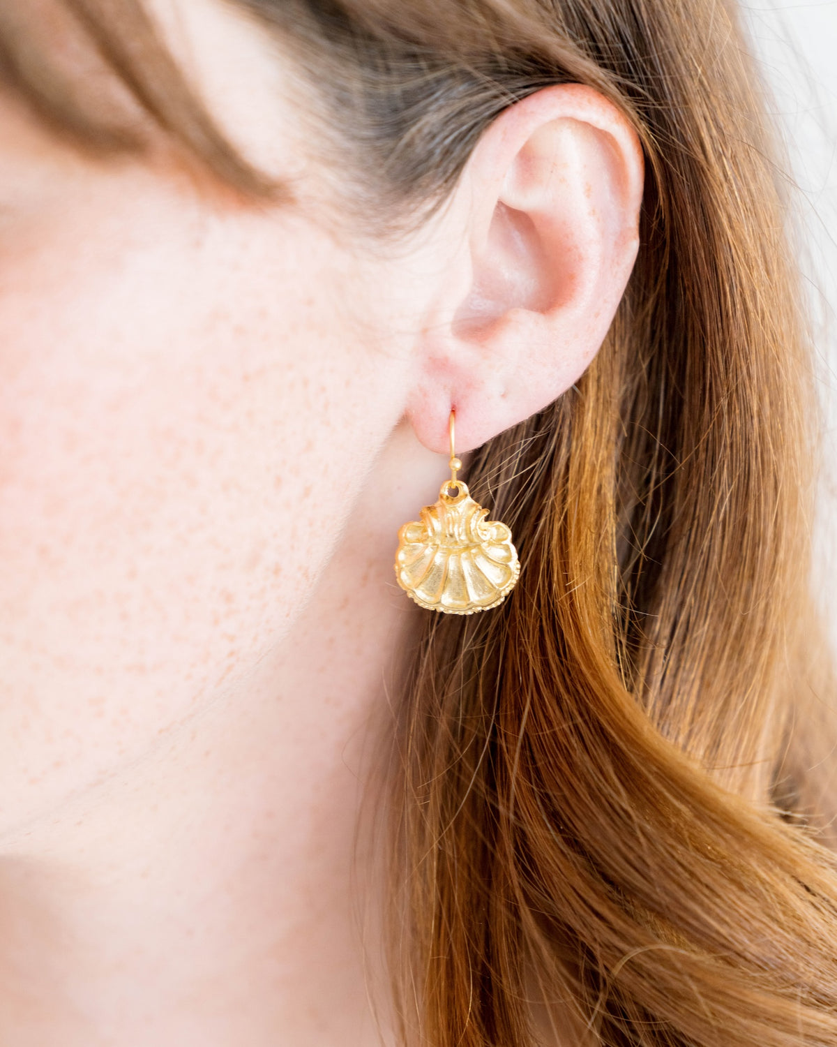 Scallop Earrings