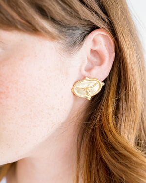 Longhorn Intaglio Studs